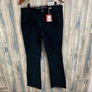 mossimo mid rise bootcut black pants